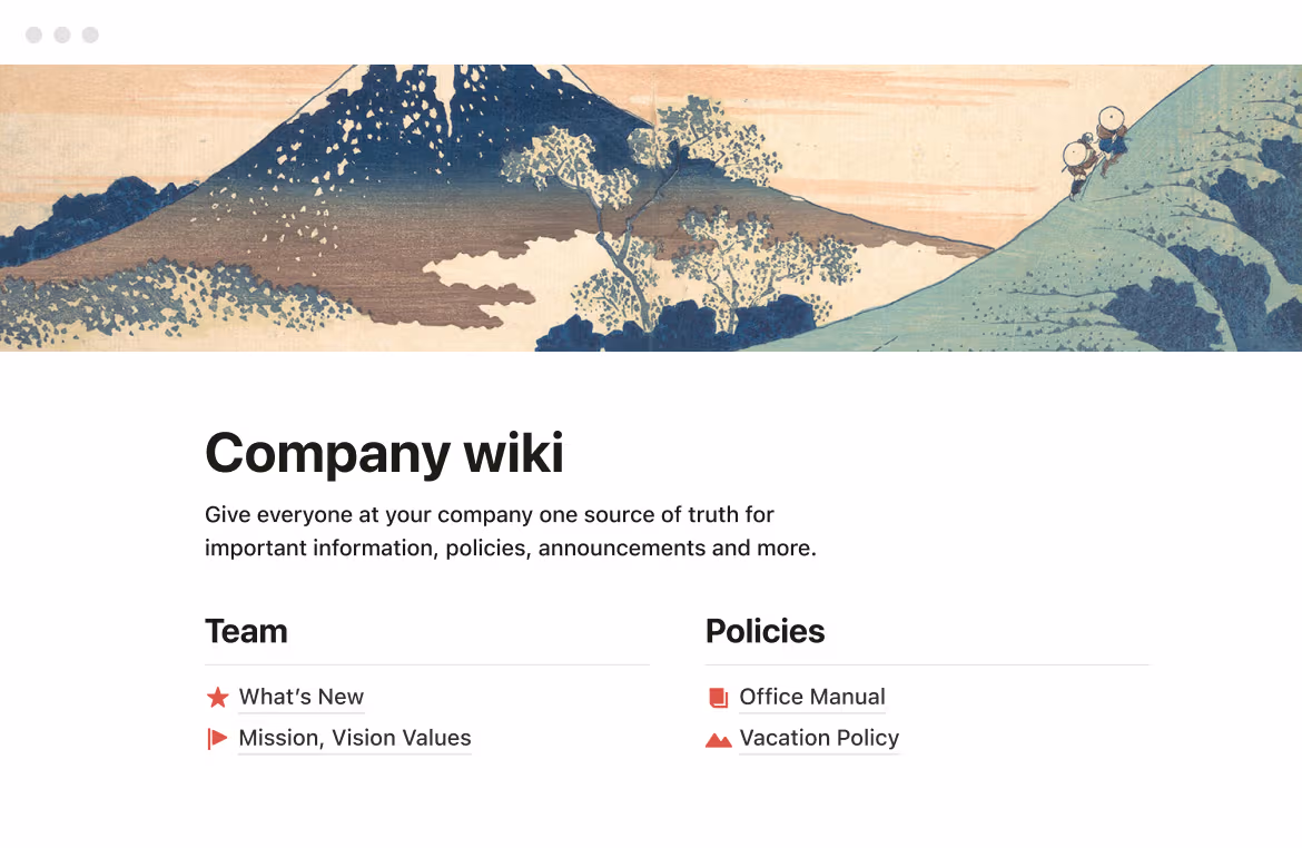 Wiki Template
